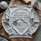 Crochet In Bible Sweatshirt