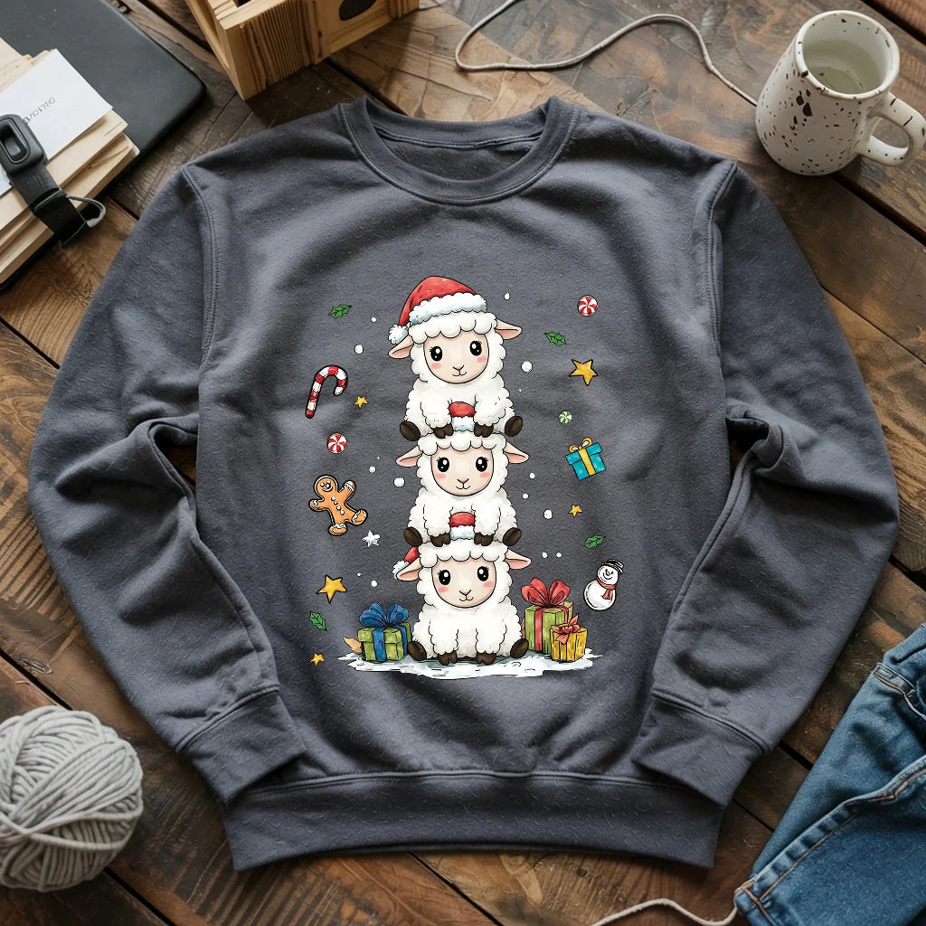 Woolly Christmas Tower Sweatshirt