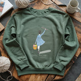 Gone Knitting Sweatshirt