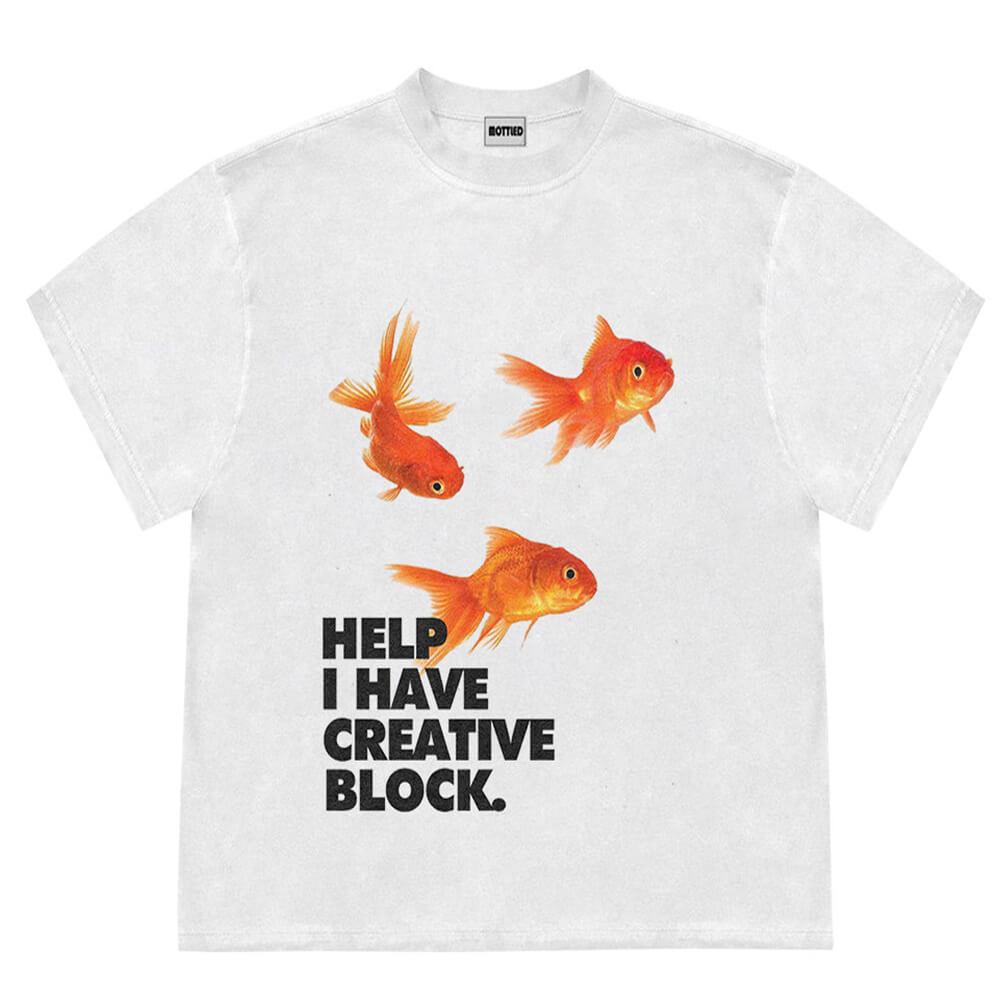 Goldfish Aesthetic Graphic T-Shirt
