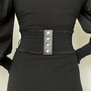 Gothic Aesthetic Leather Corset