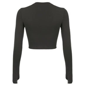 Grunge Eyes Long Sleeve Tee