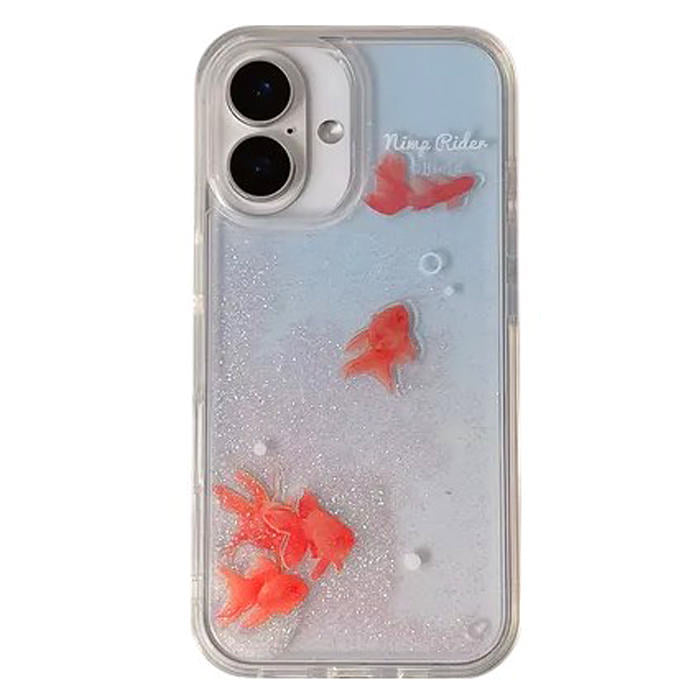 Koi Fish Glitter iPhone Case