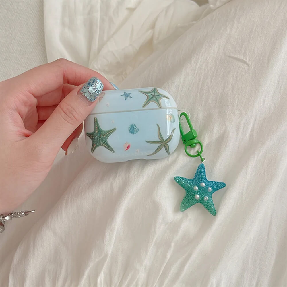 Caught by the Ocean Airpods Case