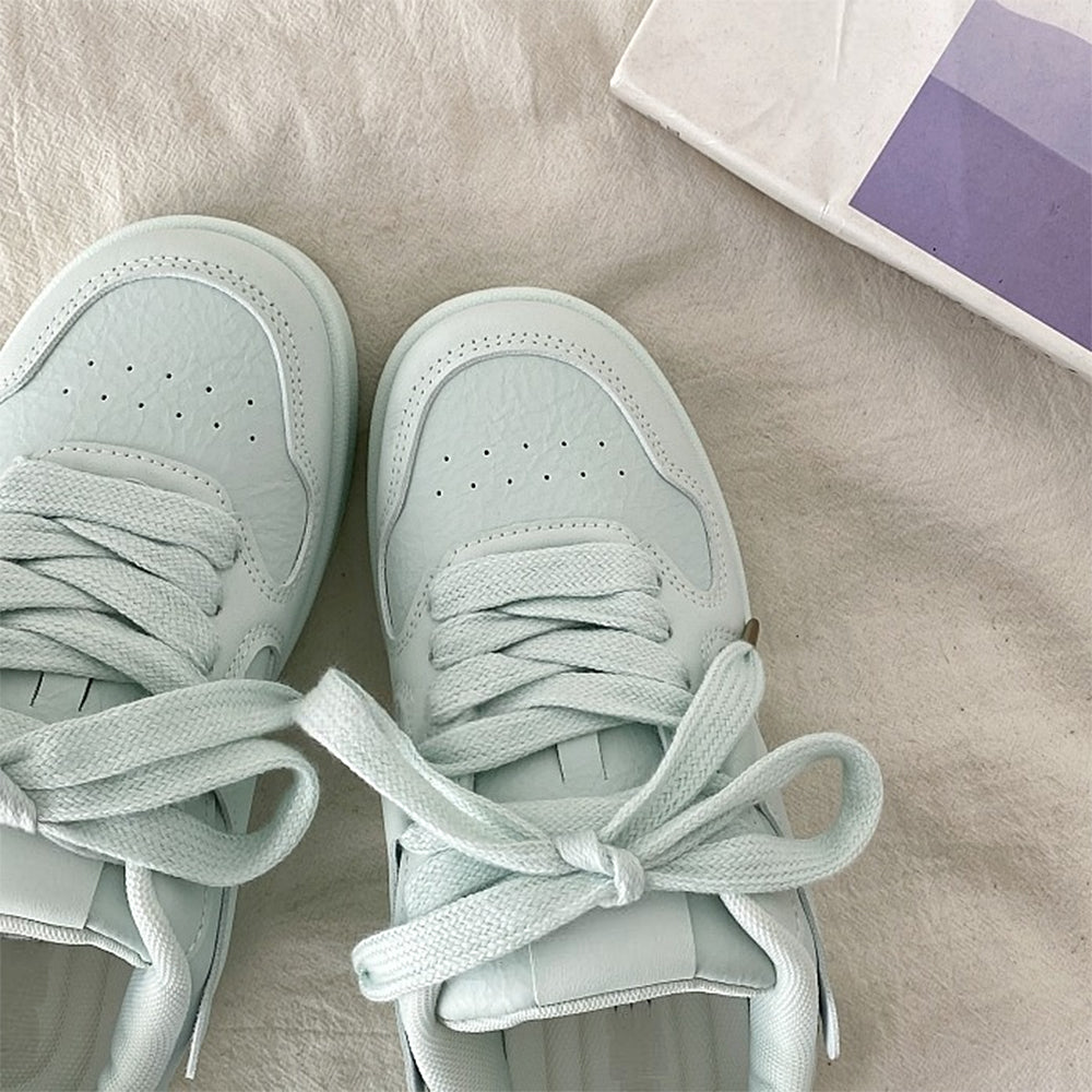 Self Made Skater Sneakers in Mint