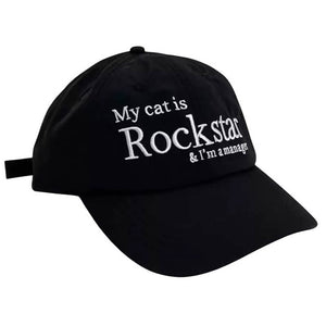 My Cat is Rockstar Cap