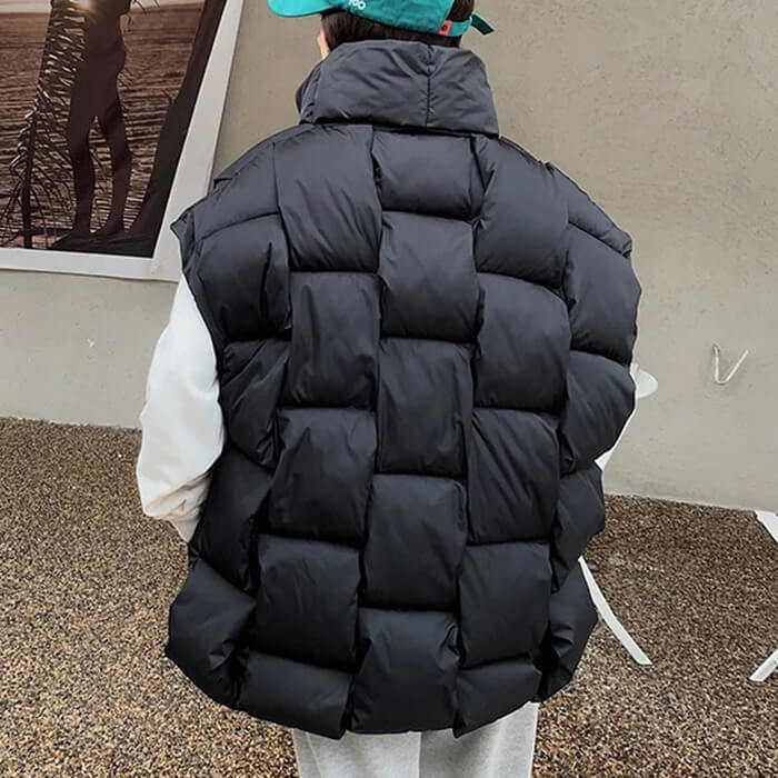 Vacay Mode Oversized Puffer Vest