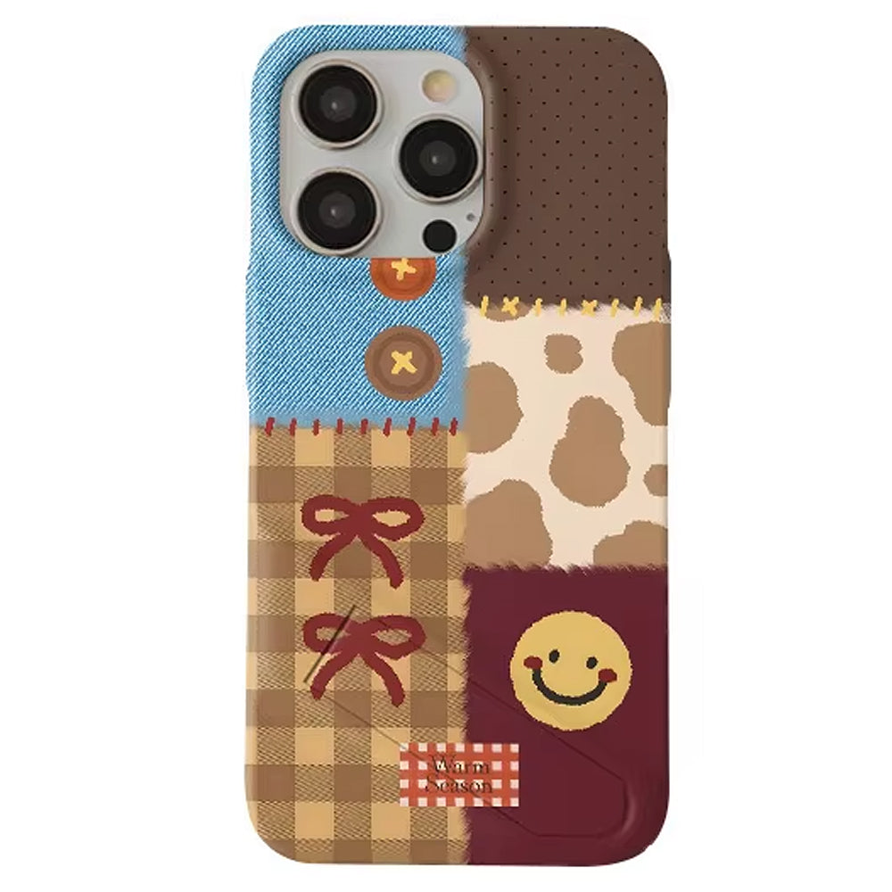 Patchwork Aesthetic iPhone Case