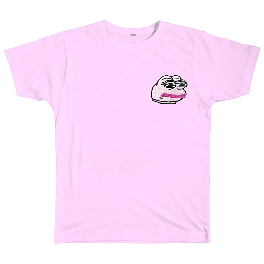 Feelz Bad Face T-Shirt in Pink