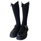 Preppy Collar High Socks