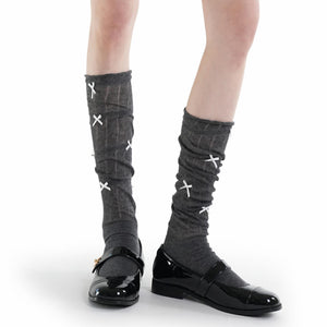 Preppy Knee High Socks with Bows