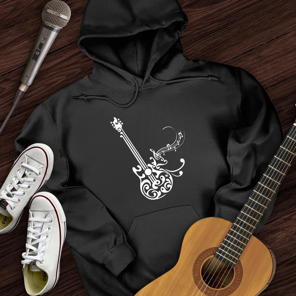 Floral Guitar Hoodie