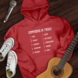Composers In Treble Hoodie