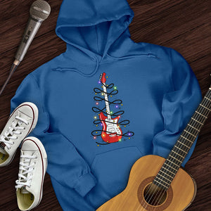 Guitar Christmas Lights Hoodie