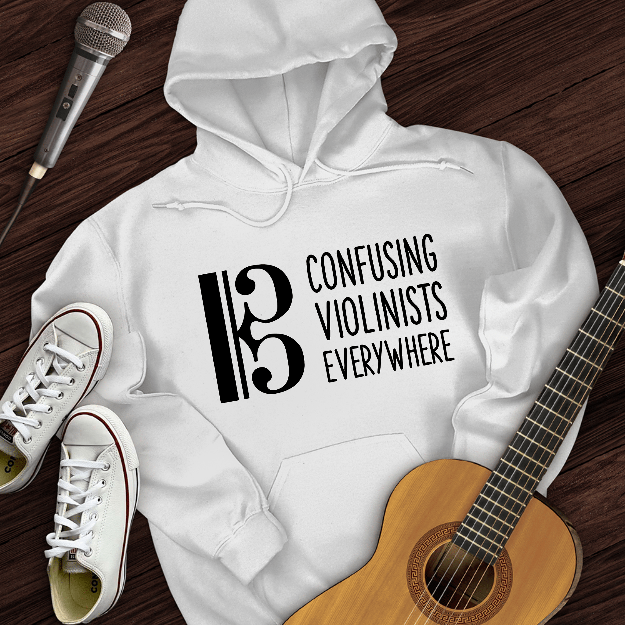Confusing Violinists Hoodie