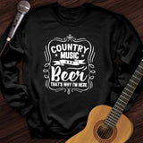 Beer and Country Crewneck