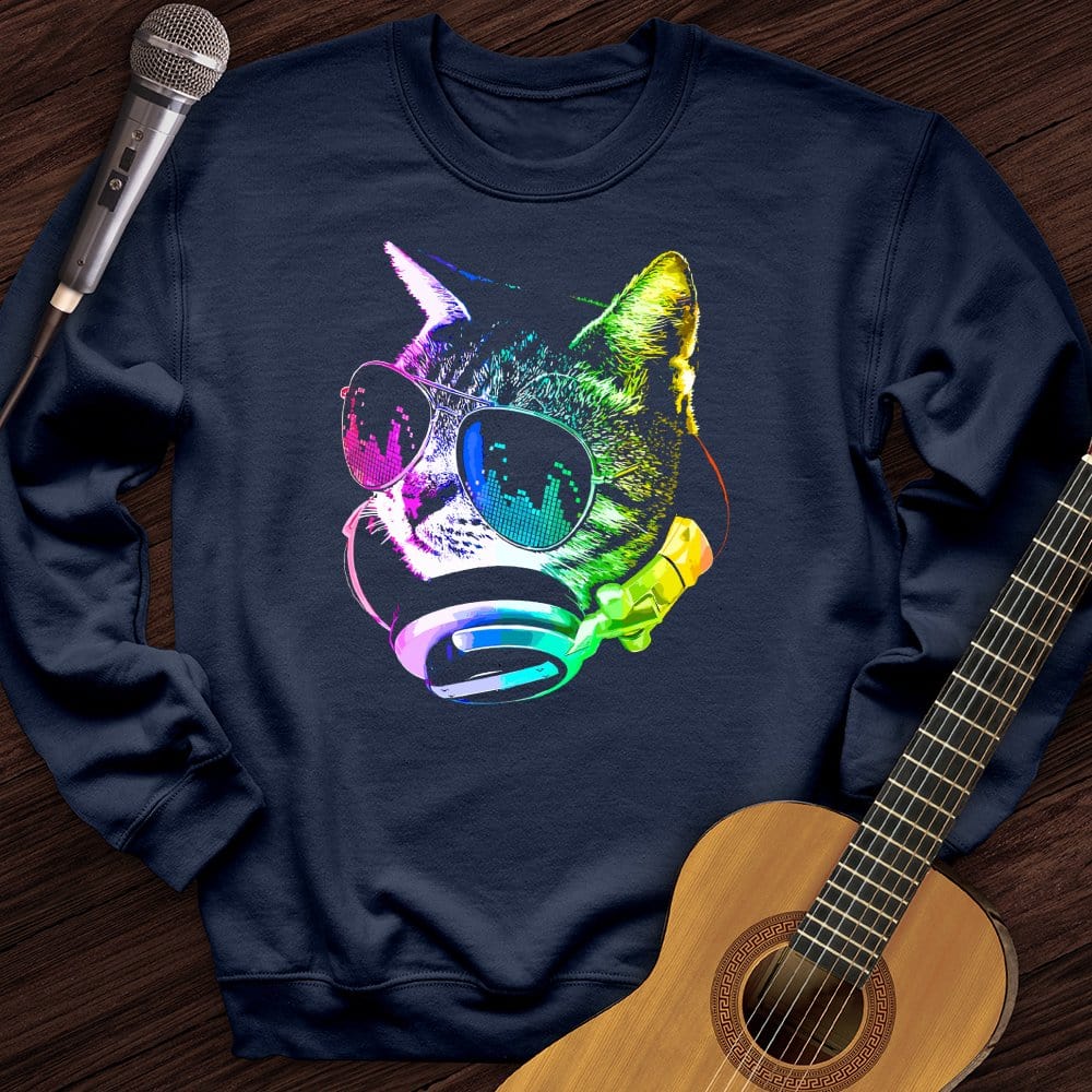 Disco Cat Crewneck