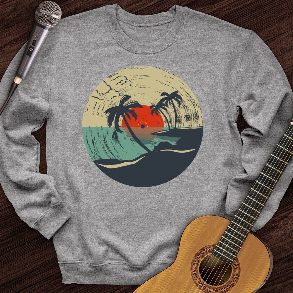 Beach Record Crewneck