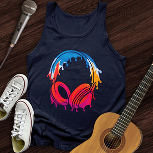 Drip Headphones Tank Top