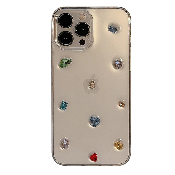 Rhinestone DIY iPhone Case