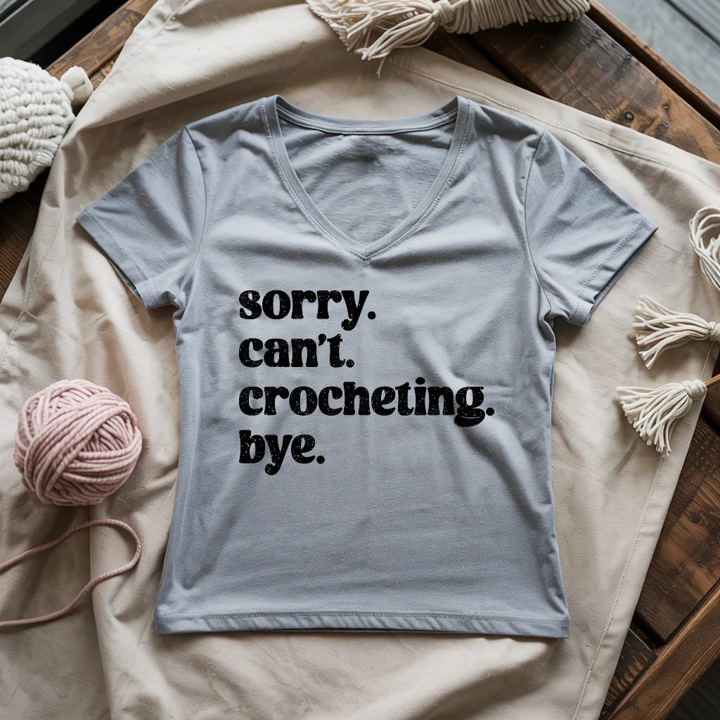 Crocheting. Bye Lady V-neck