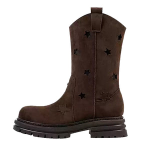 Star Cut-Out Boots