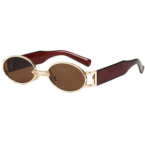 Vintage Style Oval Sunglasses