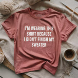 Wearing This T-shirt