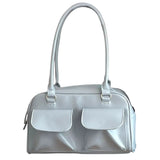 Y2K Double Pocket Shoulder Bag