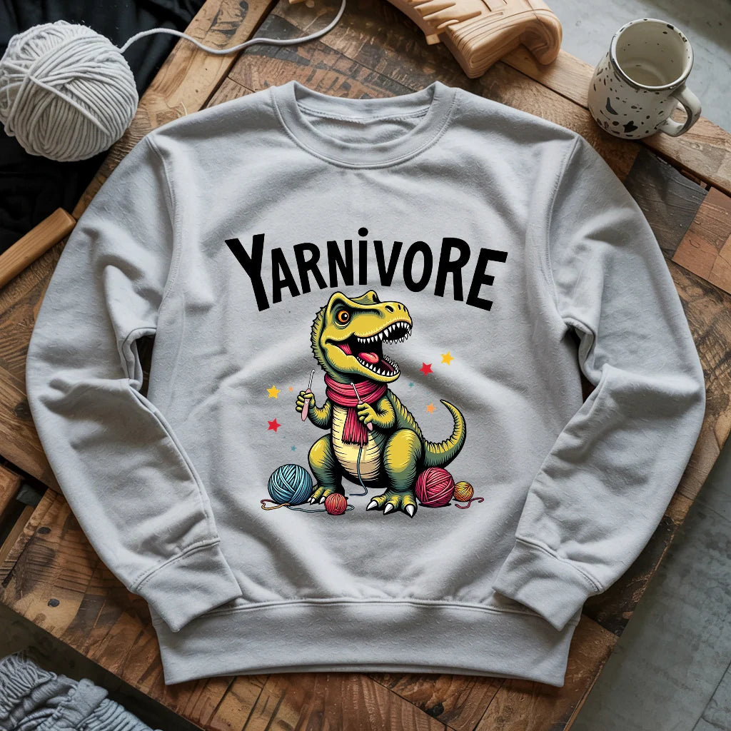 Yarnivore Crocheter Sweatshirt